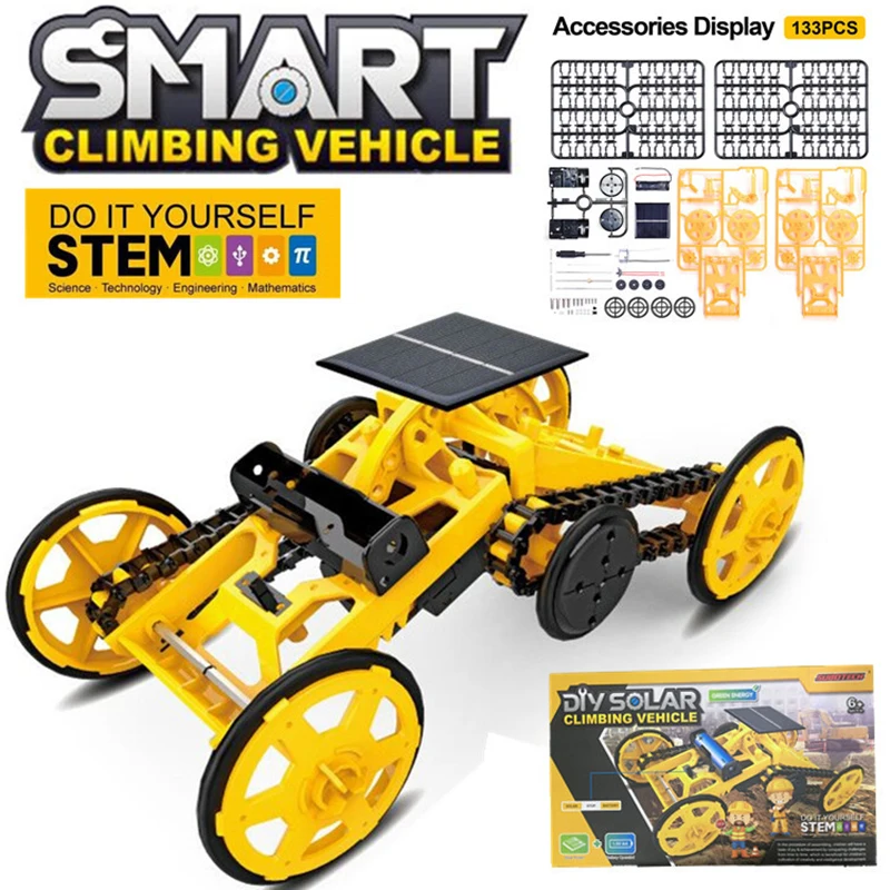 Solar Toy Novel Detské hračky pre domácich majstrov zostavujú súprav