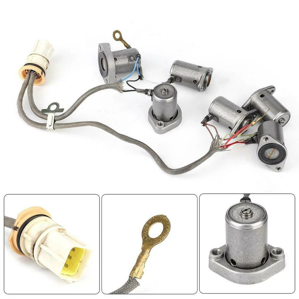 Solenoidová súprava prenosu pre Hyundai Kia Accent Tiburon A4BF3 2000-On (99692) 46313-22700