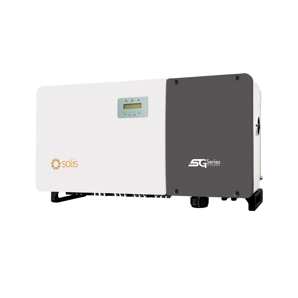 Solis PV Inverter 100 kW 110 kW 125 kW 5G 3 frázový slnečný invertor 30 kW