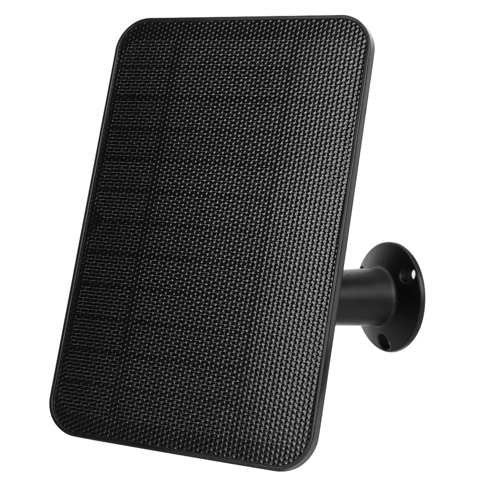 Solárna nabíjačka na nabíjačku Vodotesná solárna energia Micro USB s gumovou zástrčkou pre Blink XT/XT2/Outdoor Camera (3. gen)