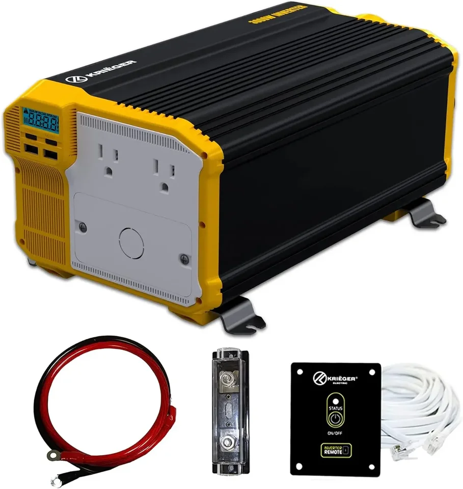 Solárne invertory 3000 Watts Výkonový menič 12 V až 110 V modifikovaný invertor sinine Wave Inverter Dual 110 volt striedavec