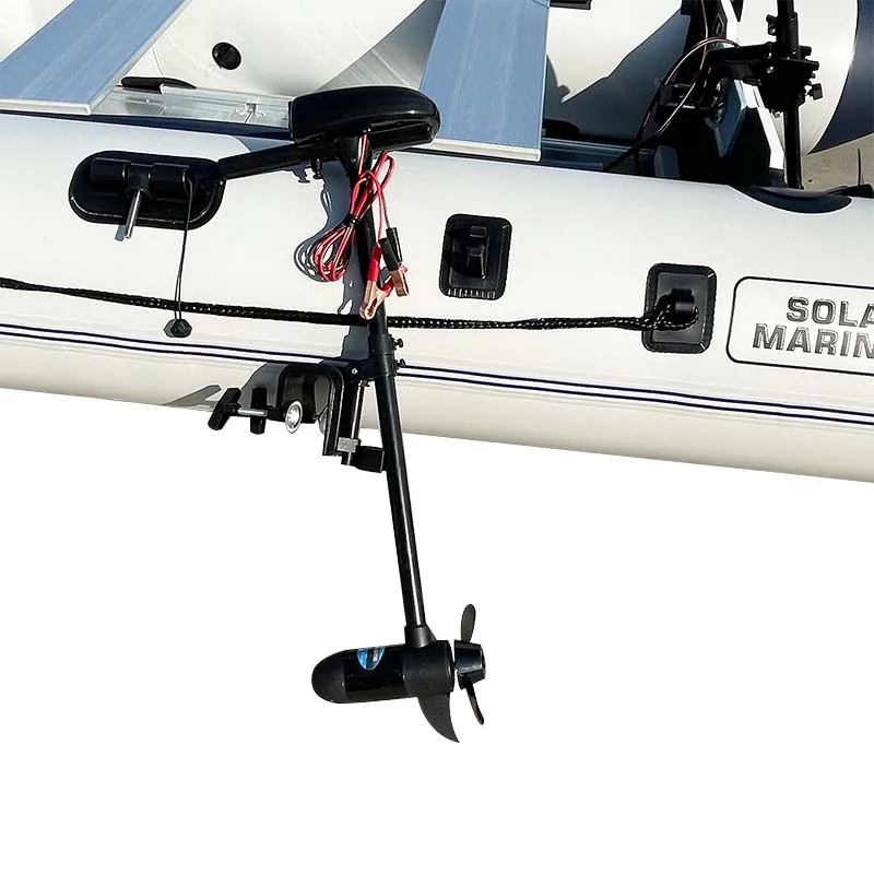 Solárne morské elektrické sladkovodné voda Trolling Transom Motor, nafukovacie lode, malé kanoe kajaky, vrtule, 28 libier, 12V