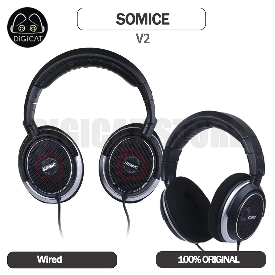SOMIC V2 Monitor pre slúchadlá a DJingové káblové slúchadlá