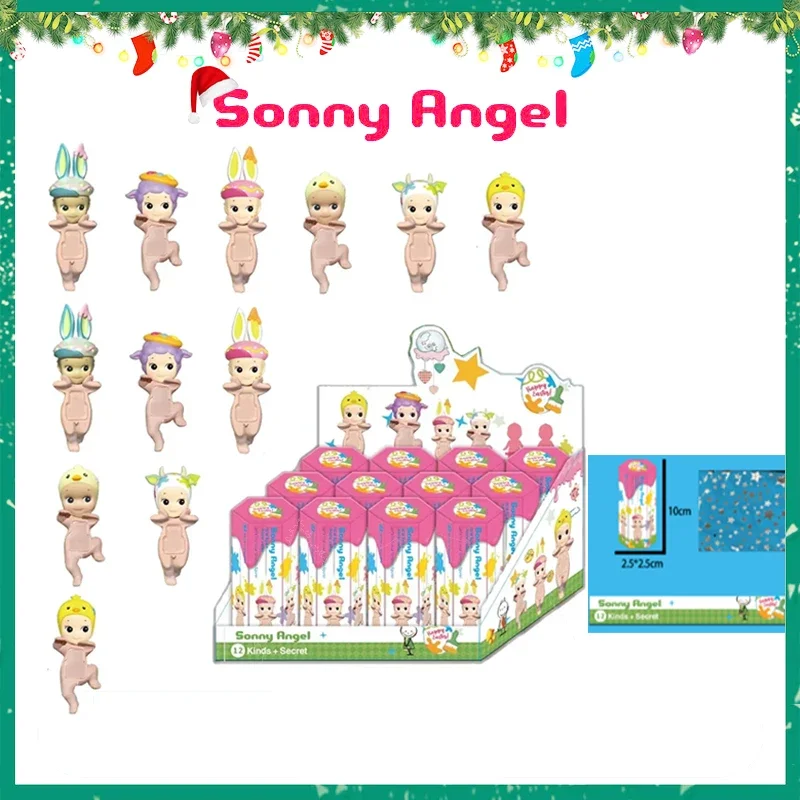 Sonny Angel Blind Box Series Series Anime Angel Fan Doll Hračka záhadná skrinka figurínový model ozdoby