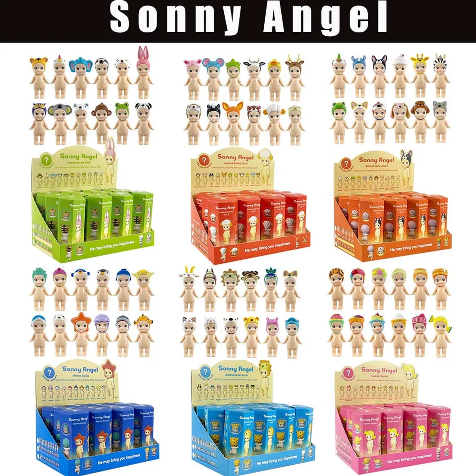 Sonny Angel Blind Box Sweets Marine and Animal 1. 2. 3. 4. série anime figurín Ozdobia hračka pre chlapcov