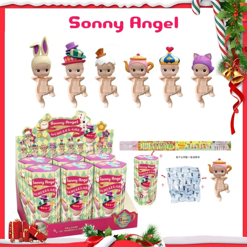 Sonny Angel Blind Box Wonderland Lift Series Anime Figures Ozdoby Dolls vianočné darčekové plochy Ozdob vianočná bábika