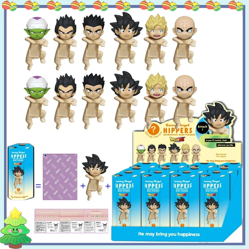 Sonny Angel Dragon Ball Series Prekvapenie periférnych hračiek Mini roztomilé anime figúrky prispôsobené modelové hračky Kid vianočný darček
