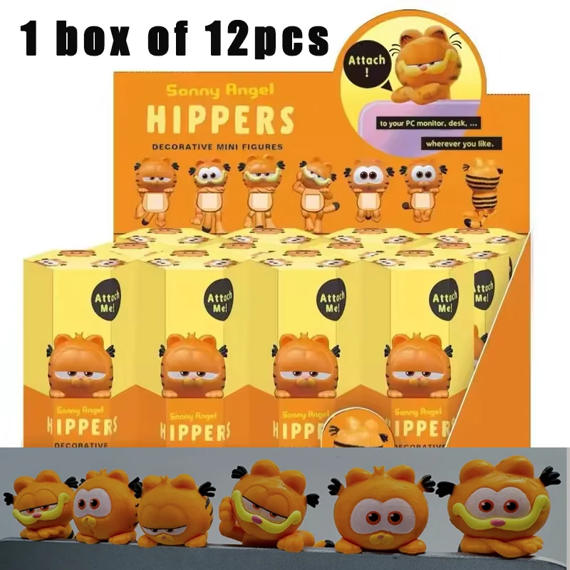 Sonny Angel Garfield Anime Anime Series Príslušenstvo módne hry Mini anime postavy detský vianočný darček k narodeninám
