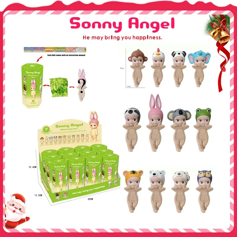 Sonny Angel Hippers Mystery Box Blind Box Ležiacu sériu Angel Anime Figures Hračky Karika