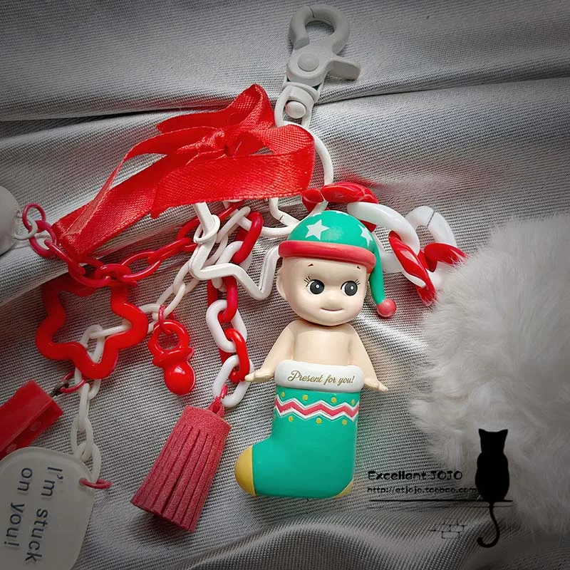 Sonny Angel Original DIY Doll Doll Pendant Keychain Limited Edition Animal Hidden Halloween vianočné kreatívne taška