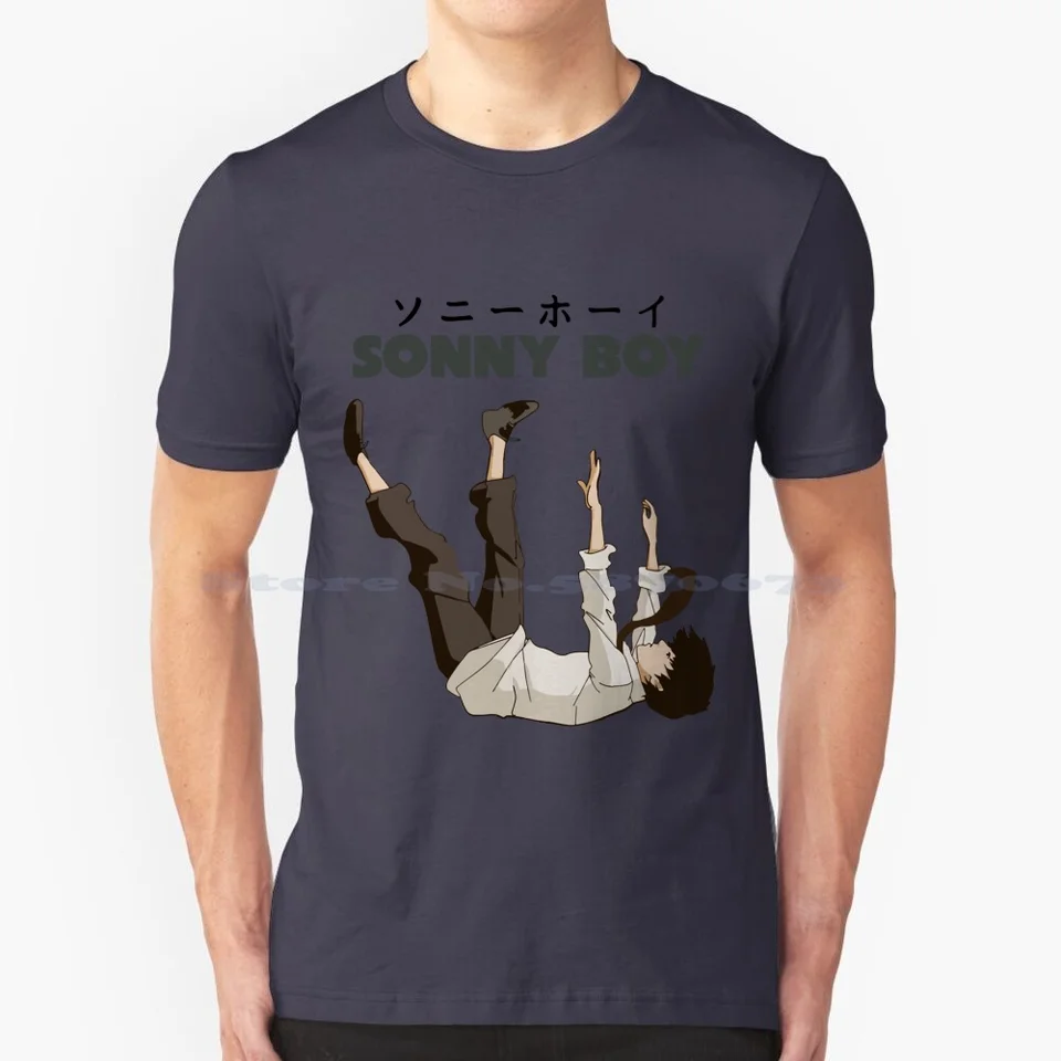 Sonny Boy Anime T tričko 100% bavlnené tričko Nagara asakaze Sonny Boy Anime Hoshi weeb japonský weaboo kawaii sonny boy manga sonny