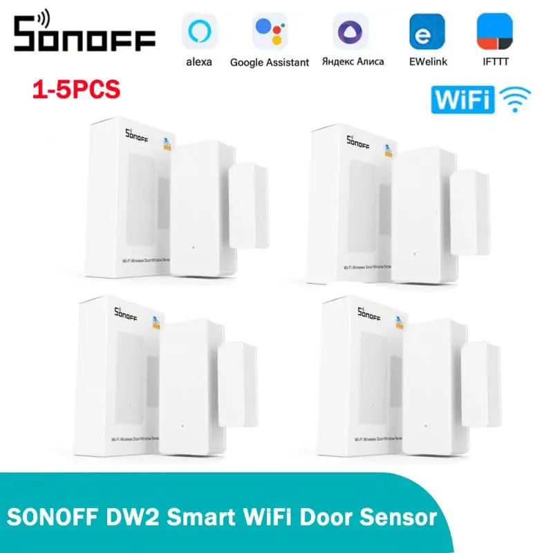 Sonoff DW2 WiFi Magnetické dvere/snímač okna Smart Home Securita