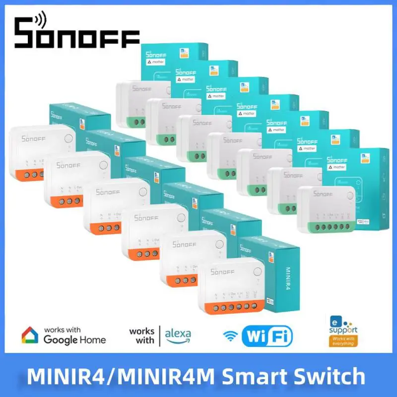 Sonoff Mini R4/Minir4m WiFi Switch Modul Smart Switch Funguje s R5 S-Mate Smart Home hlasový ovládanie Alexa Google Home Ewelink