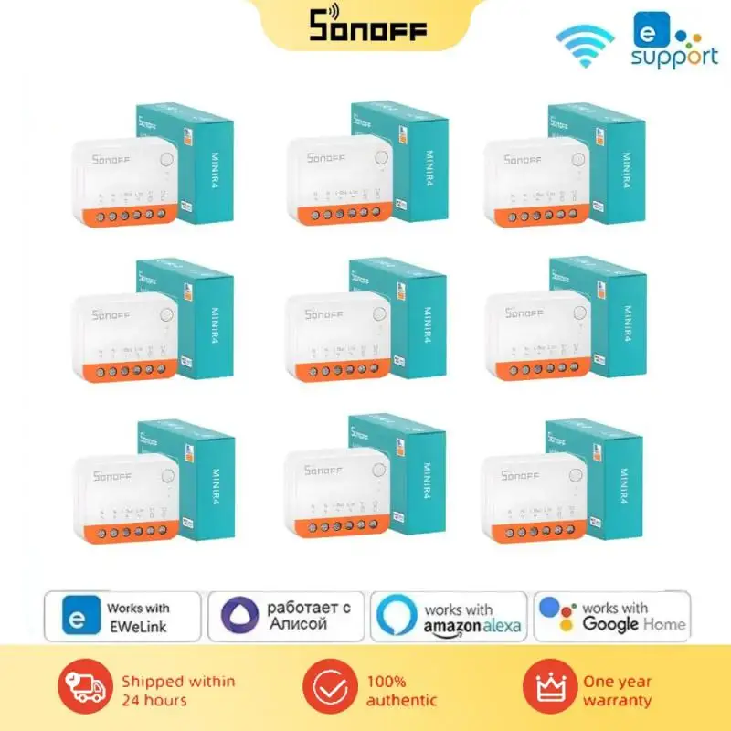 Sonoff Mini WiFi Smart Switch Minir4 2-cestný riadiaci modul Esphome Support Alexa Siri Home Assistant Alice Google Smartthings