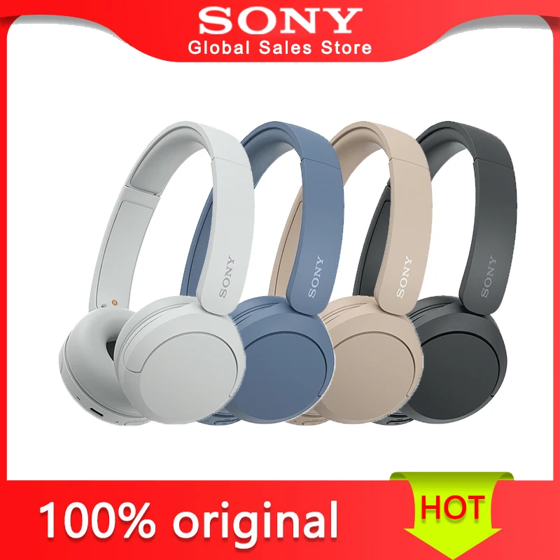 Sony WH-CH520 Pohodlné a efektívne bezdrôtové slúchadlá Bluetooth v hlave v hlave
