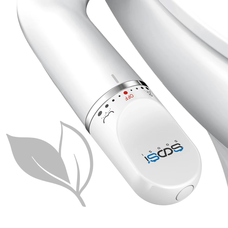 Soosi bidet tenký dizajn toalety Kúpeľňa Hygienická sprcha Dvojitá dýza Čistenie zadku Čistenie starých a detí