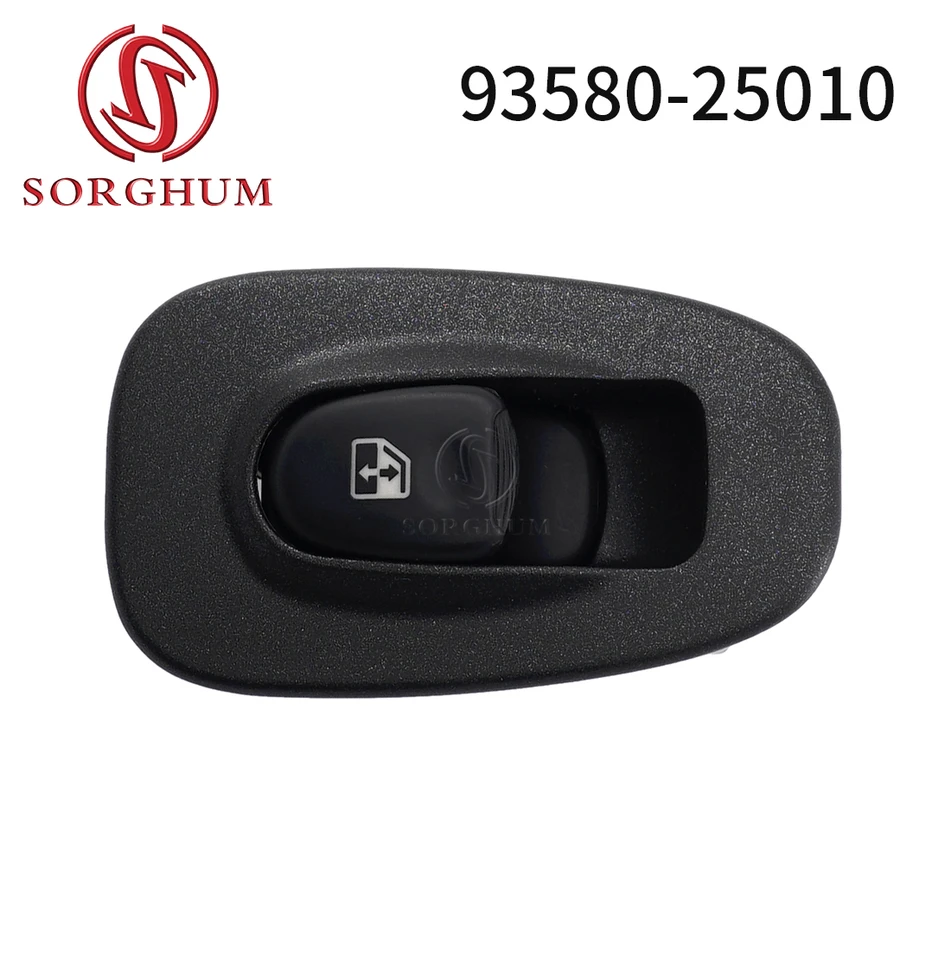 Sorghum 93580-25010 pre Hyundai Accent II MK2 LC 2000 2005 Single Regulator Elektrické tlačidlo Ovládanie ovládacieho spínača okna