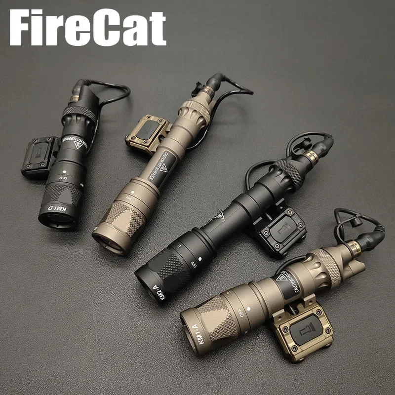 SOTAC taktický kov M600V M300V Strobe Airsoft Weapon Light for Hunting LED Puška 20 mm baterna baterka ModButton Switch