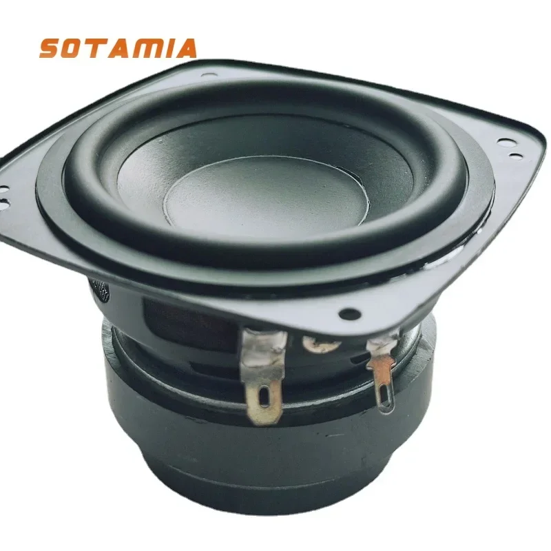 Sotamia 1ks 3 palcový reproduktor s celkovým dosahom 4 ohm 25 W prenosný reproduktor Bluetooth Audio Hifi Hudba Home Loudspeaker pre Boombox 3