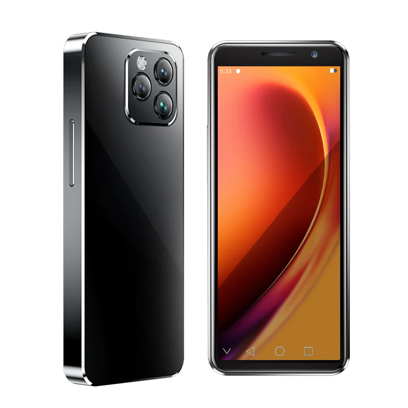 SOYES XS16 PRO 4 '' Mini smartfón 4 GB RAM 128 GB ROM Android 10.0 OCTA-CORE 2100MAH Face ID 4G LTE TYPY-C OTG Malý telefón