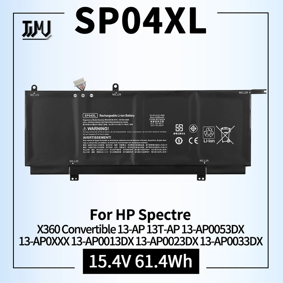 SP04XL L28764-005 Batéria pre HP Specter X360 Konvertibilný 13-AP000 13T-AP000 13-AP0053DX 13-AP0XXX 13-AP0013DX 13-AP0045NR