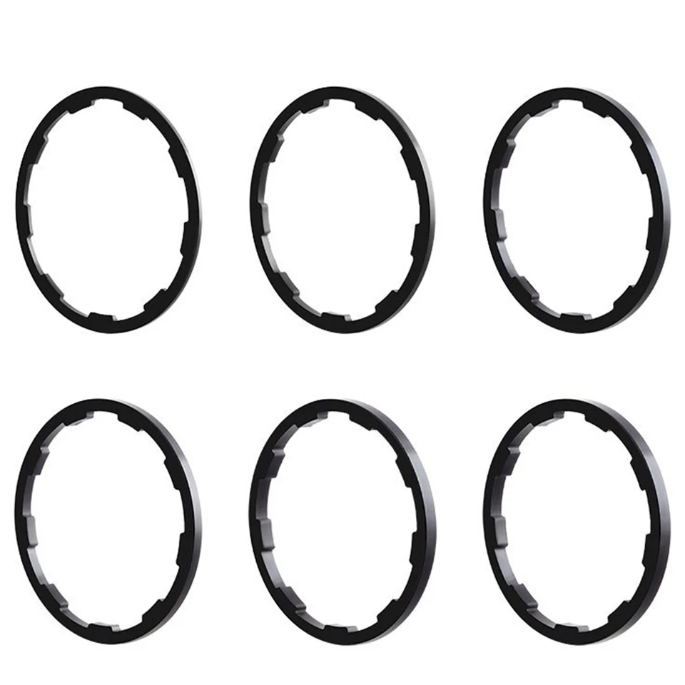 Spacer na bicykli 1 mm 1,5 mm 1,85 mm 2 mm 2,18 mm 2,35 mm 2,5 mm tesnenie pre 7 8 9 10 11 12 12 Speed ​​Cassette Spacer zotrvačníka