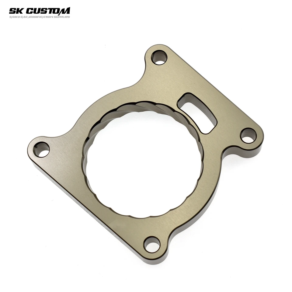 Spacer tela škrtiacej klapky pre Ford Focus 2 Fiesta ST150 MK 6 Mondeo 1,8 2.0 Motor Al zliatiny Vortex Vortex Príspevky na tesnenie tesnenia