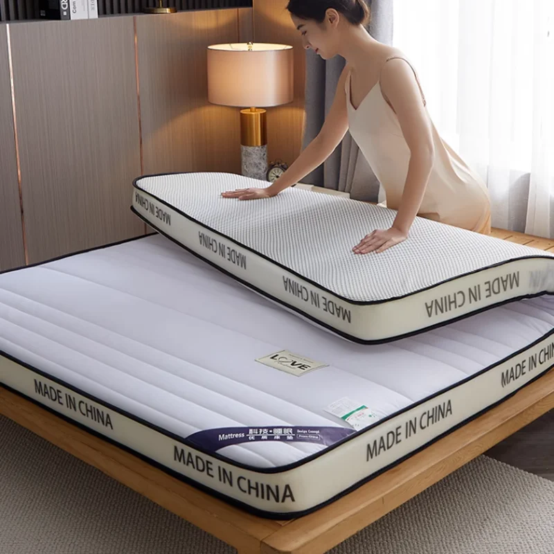 Spanie na podlahe spanie matrac matrac vankúš hustá študentská internát single single room špeciálny dvojitý vankúš