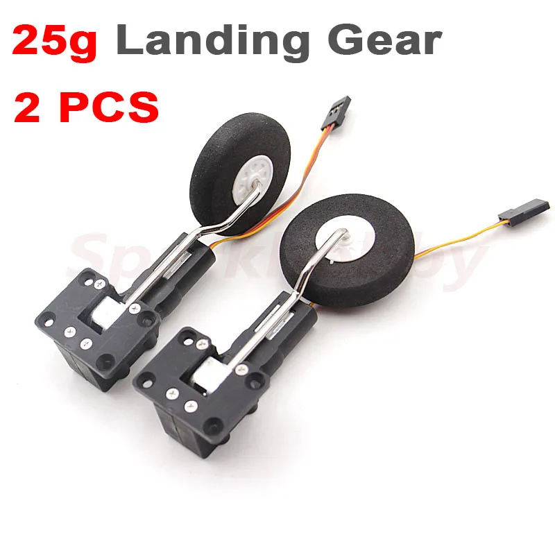 Sparkhobby 2KG 25G Zalubateľný podvozok Digitálny serverový kovový kovový elektronický pre RC s pevným krídlom KTK SU27 KT Part Aircraft Part