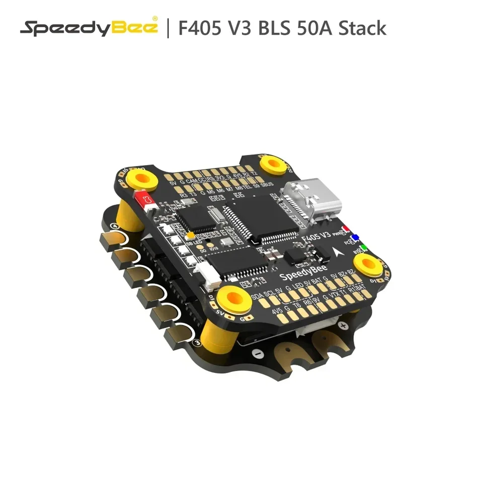 Speedybee F405 V3 Stack BLS 50A 30x30 FC a ESC INAV Betaflight Blackbox