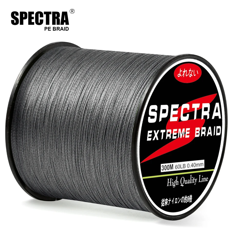 Spektra 300 m PE Pleted Fishing Line Super Strong Japonec Multifily Sea Fishing Line 10lb-80lb Carp Line Pstruh Line