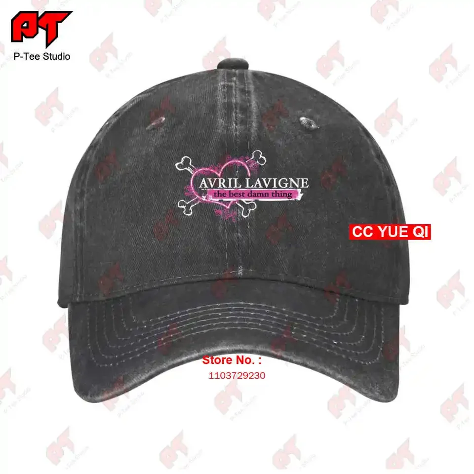 Spevák Avril Lavigne The Best Damn Thing 2000s 2000. Baseball Caps Cap Ppc2