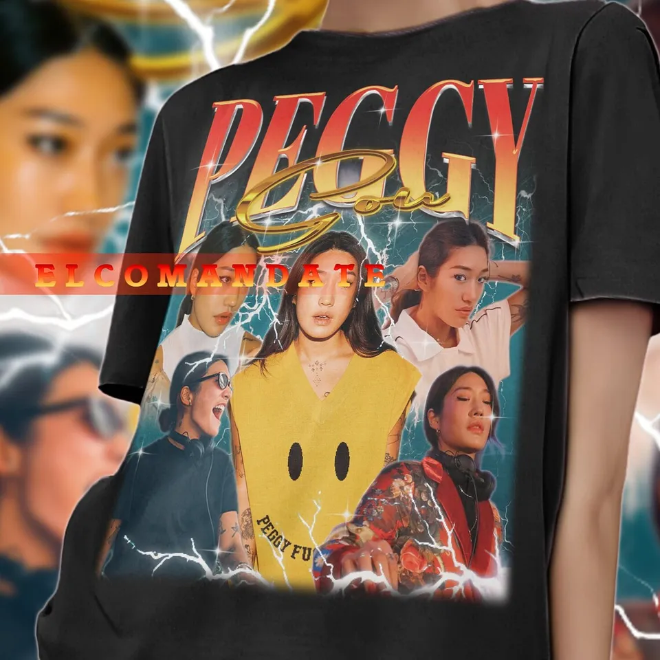 Spevák peggy gou vintage košeľa spevák peggy gou pocta Tshirt spevák peggy gou fanúšikov