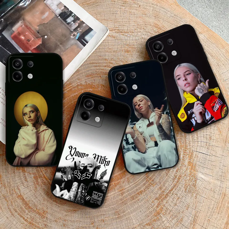 Spevák Young Miko Rapper Telefon Case pre Redmi Note 13 12 12S 12T 11S 11T 11E 10S 10T 10T 9S 9T 8 7 7S 6 5 Pro Plus Max.
