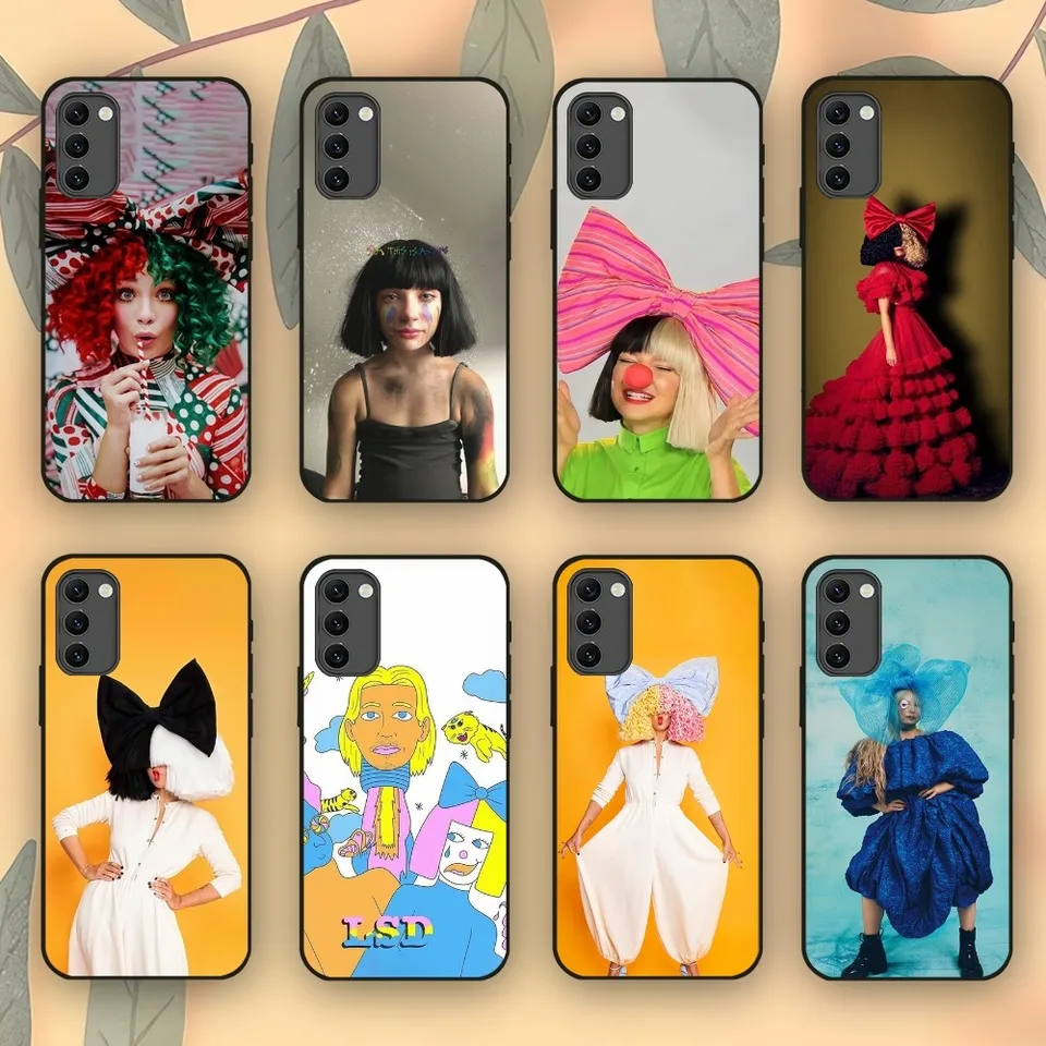 Speváčka SIA Sia Pase pre Samsung Galaxy S22 S23 S24 S30 POZNÁMKA 20 10 PLUS LITE FE ULTRA SHELL