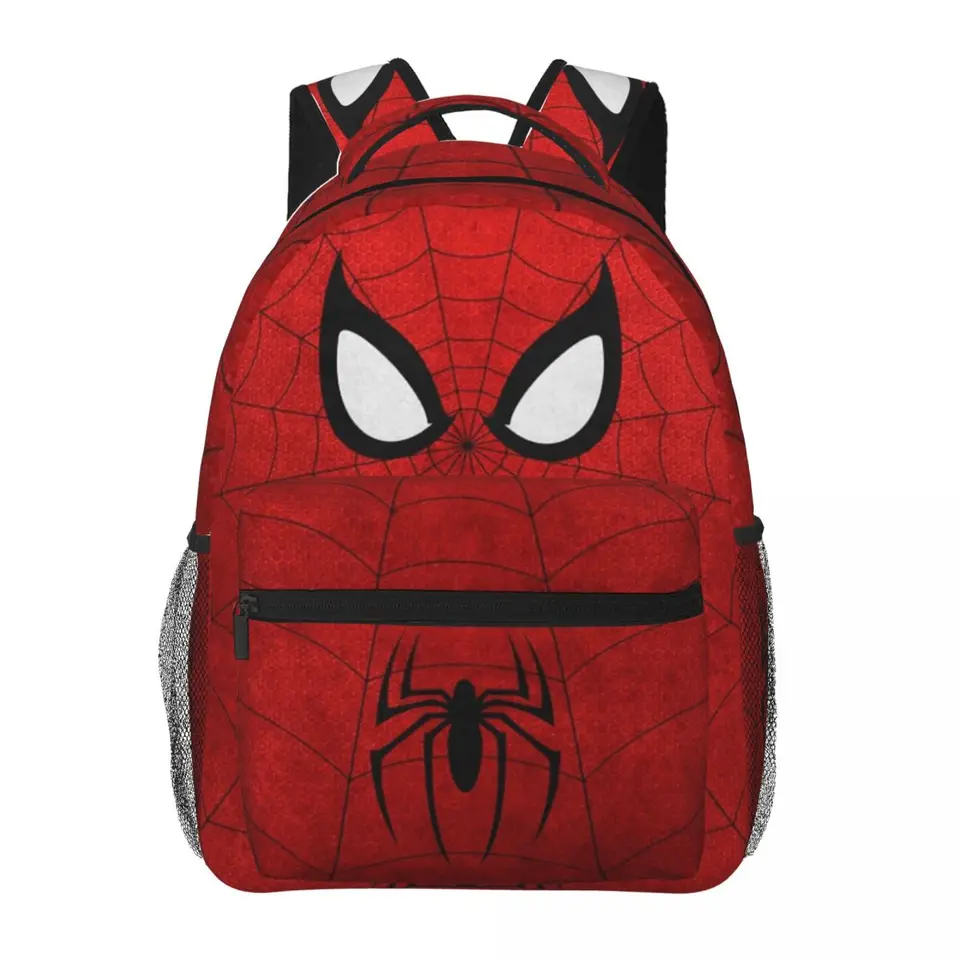 Spider Man for Girls Boys Veľká kapacita študent batoh ľahký vodotesný batoh 17 palcov