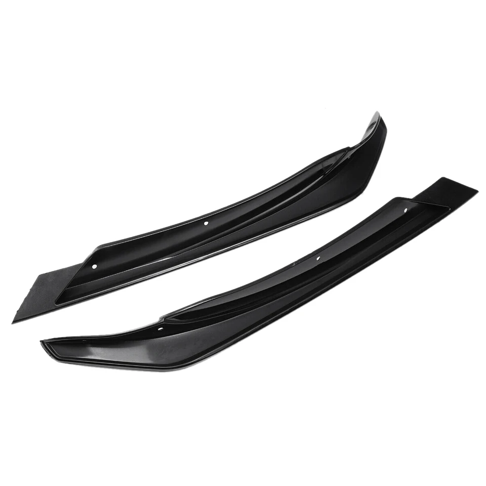 Spiler Canard Splitter Spiter na prednej spodnej časti nárazníka pre Mercedes Benz W176 A180 A200 A220 A250 AMG A45 2016-2018