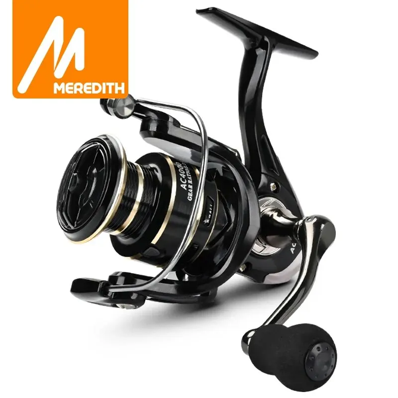 Spinning navijak Max Drag 8kg pre rybolov AC3000 4000 5000 navijak kovová koľba Rukoväť morského prípravku na kotúč na cievku Coil Wheel