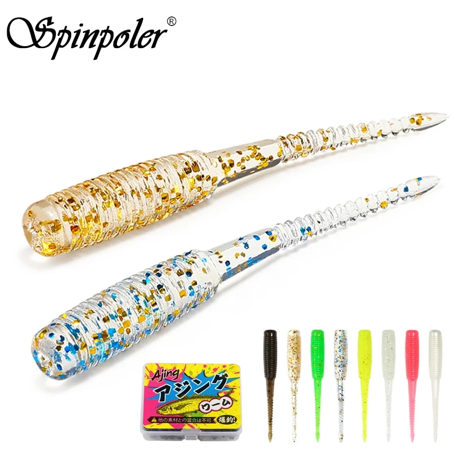 Spinpoler Ajing Mäkká návnada Fishing Hápa