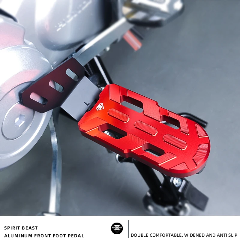 Spirit Beast upravené motocyklové protišmykové rozširujúce sa predné sedadlá pedálové držiaky pre Honda Cross Cub 110 CC110