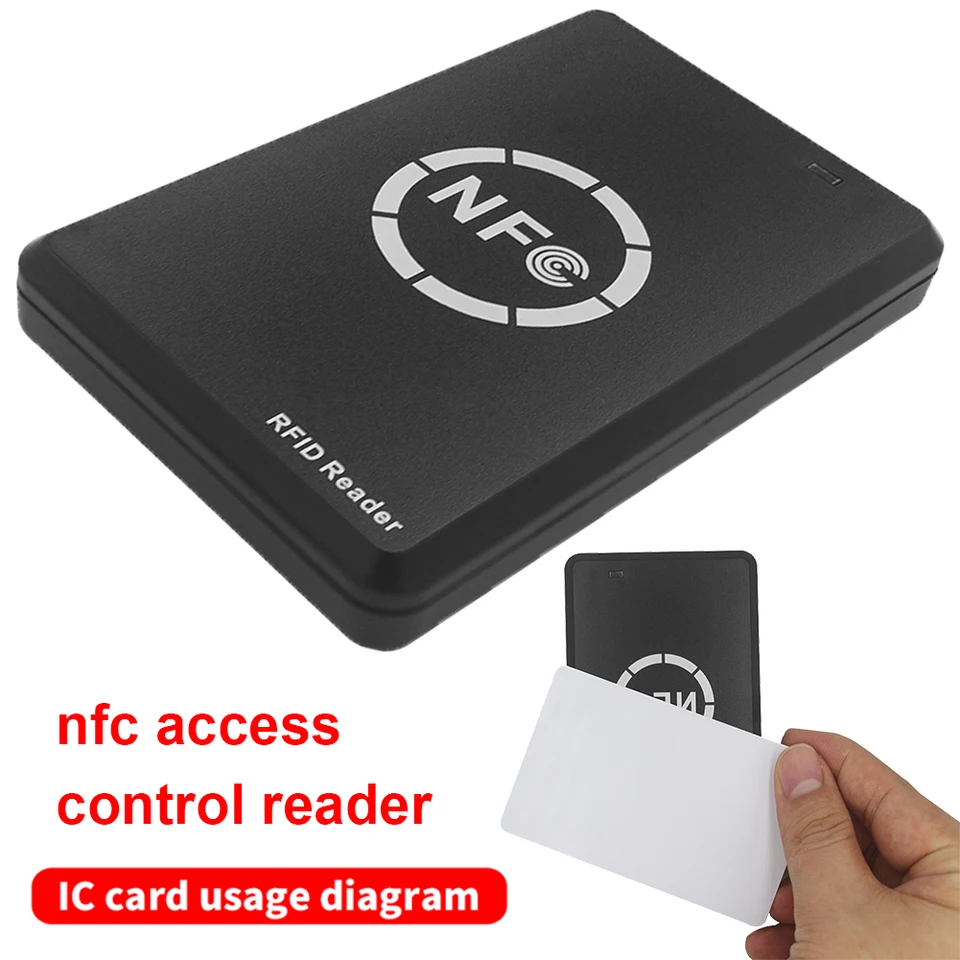 Spisovateľ čítačky RFID 13,56MHz/125KHz/250KHz 125KHz Duplicator Duplicator Free Softvér NFC Tag Replicator Systém prístupu do dverí