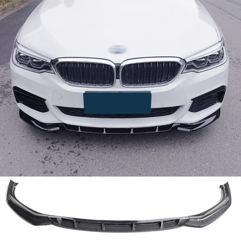 Splitter predného nárazníka pre BMW 5 Series G30 2018 19 20 Difúzva pery SPOILER SKURT Body Decortive Strip Lašová lopata