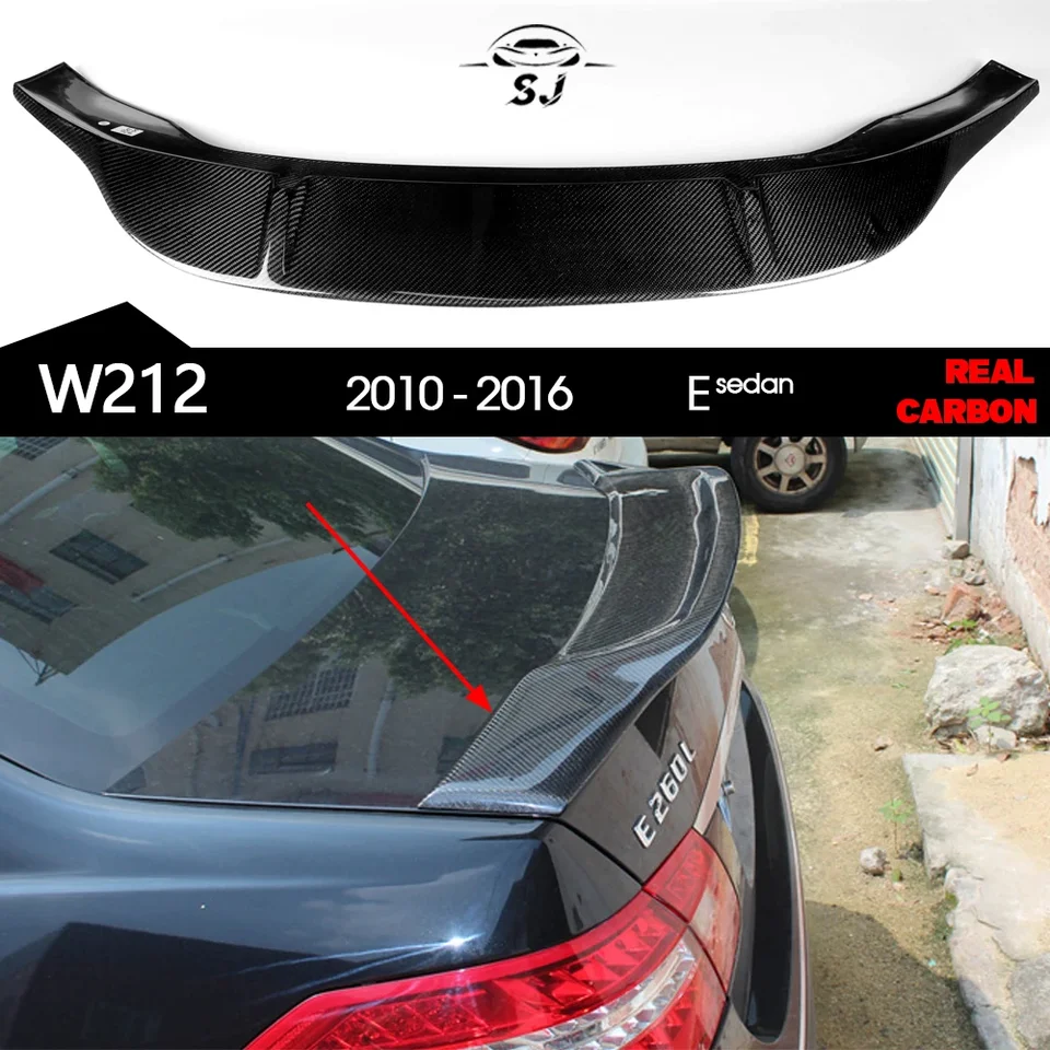 SPOILER KULIČKA VYSOKÉHO KRIKOVÉHO ZÁKLADNÉHO KULIČKY PRE Mercedes E Class W212 4-dverový sedan 2010-2016 E220 E250 E300 E350 E400 E500 E63 AMG
