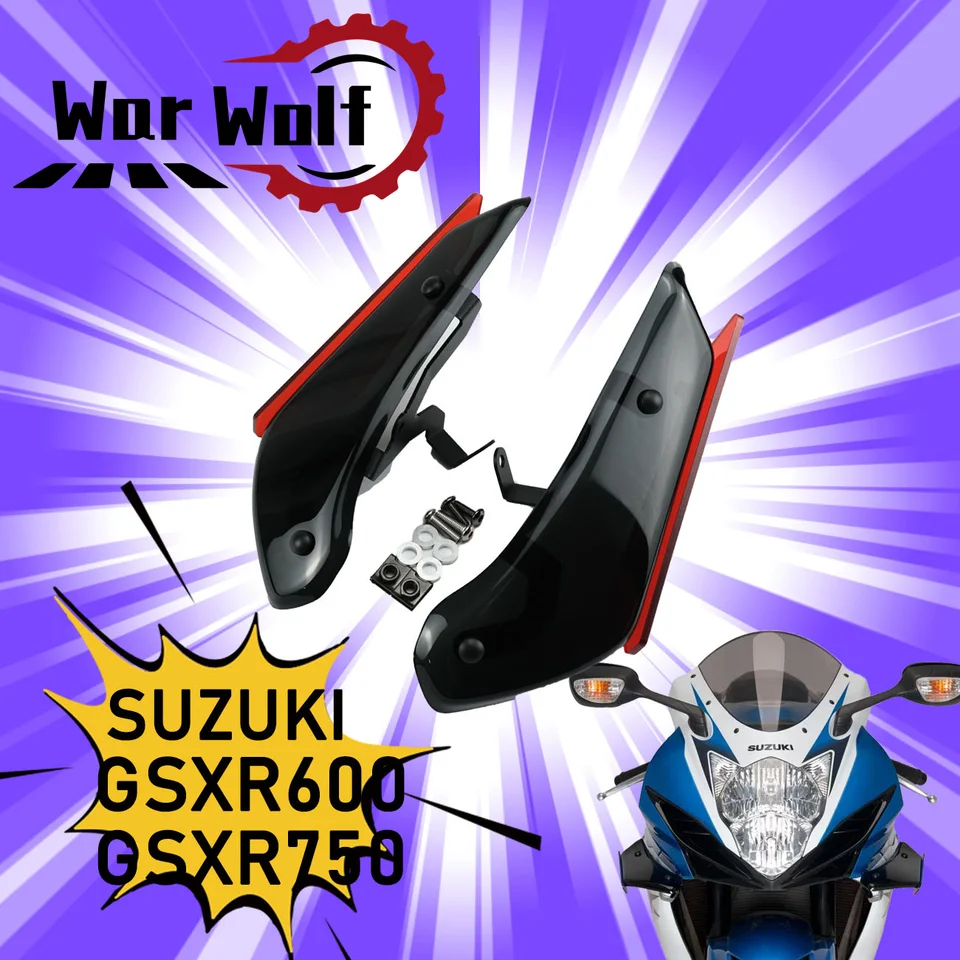 SPOILERS SPORTY SPORTY AERODYNAMICKÉHO KRIDINGU DEPLORCE ZARUČUJE PRE SUZUKI GSXR600 GSXR750 2011-2022