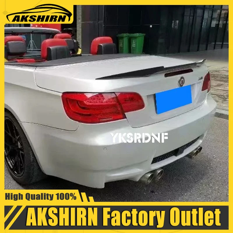 Spojler automobilov pre BMW 3 Series E93 Convertible/E93 M3 M4 Štýl skutočný materiál z uhlíkových vlákien 2006-2013