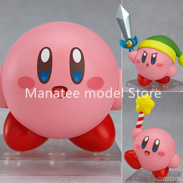 Spoločnosť Good Smile Company Originálny č. 544 Nendoroid - Kirby's Dream Land: Kirby PVC akčná figúrka Anime Model Hračky Zbierka Diláčik