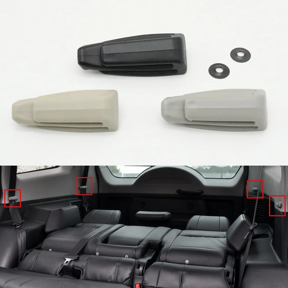 Spona na bezpečné pásové sponky na zadnom sedadle pre Mitsubishi Pajero Montero V97 V95 V93 V87 Sport Delica Outlander III CW GF GG