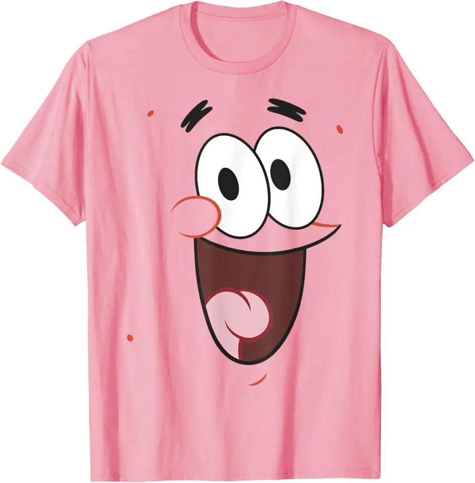 SpongeBob Squarepants Halloween Patrick Big Face Kostým tričko Tee