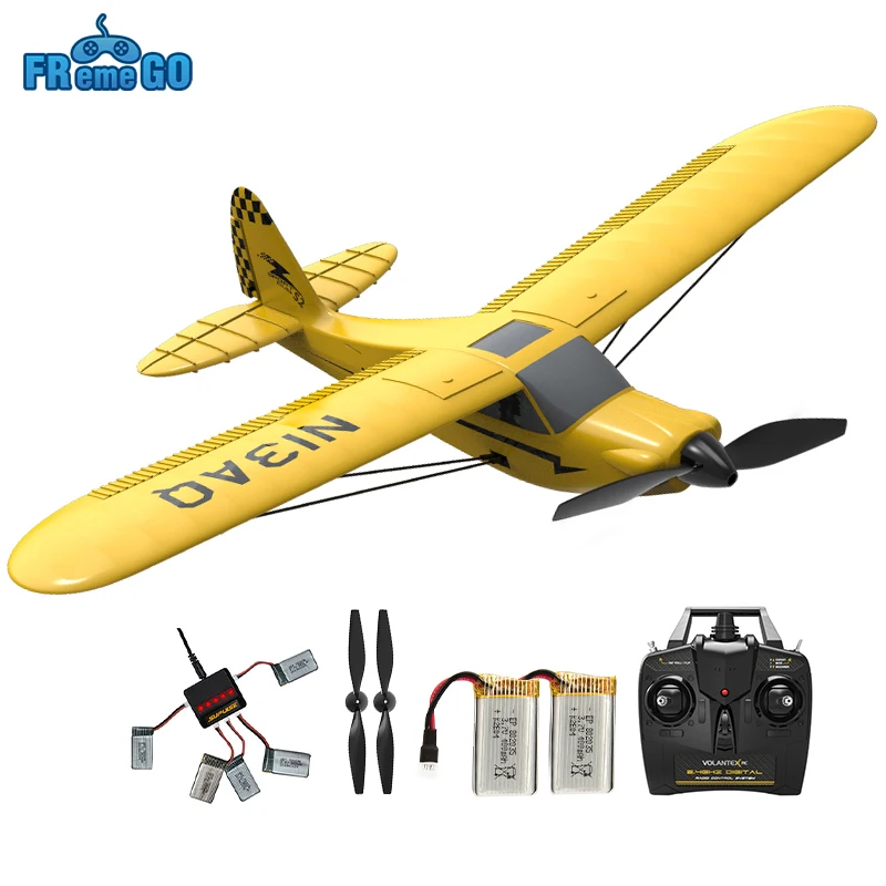 Sport Cub S2 RC Lietadlo 2,4G 3Ch Lietadlo diaľkového ovládača 400 mm lietadlá Wingspan s Gyro stabilizátorom 76114 EPP Foam Plane RTF RTF