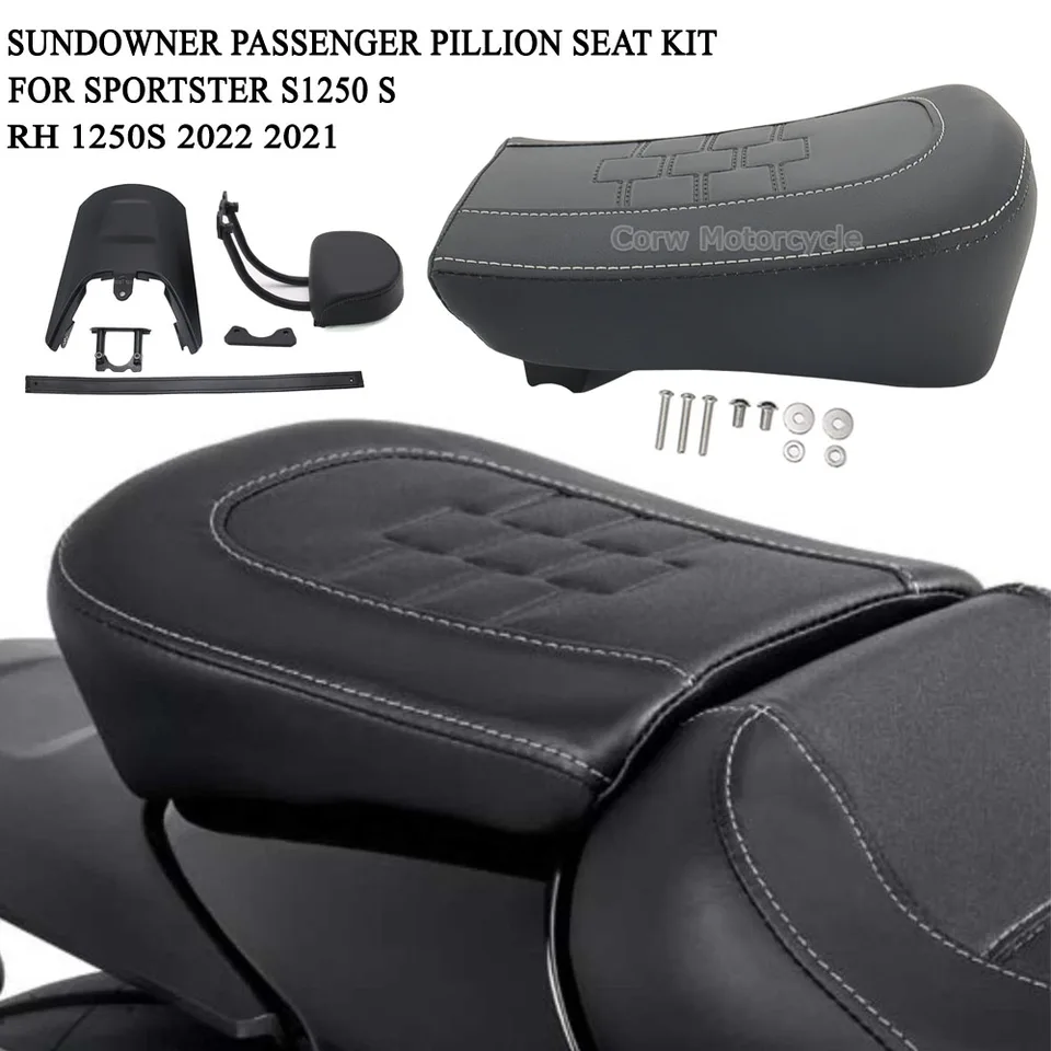 Sportster Sundowner Pillion Billion Backrest Charce Sedadlá operadla pre Sportster S 1250 Sportster 1250 S RH1250 S 2021 2022